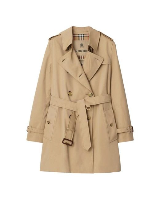 Burberry Natural Rainwears Neutral