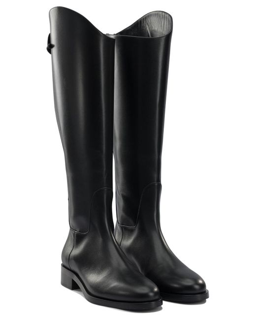 Aeyde Black "hector" Boots
