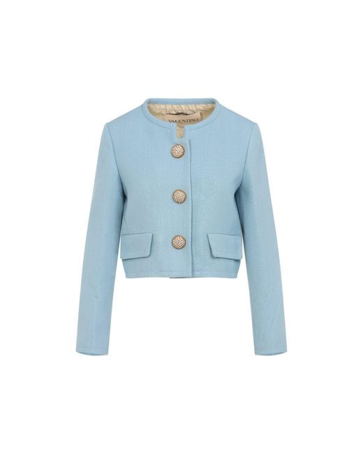 Valentino Blue Jackets Grey