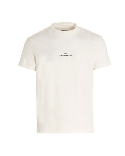 Maison Margiela White Paris' T-Shirt for men