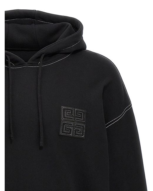 Givenchy Black 4G Sweatshirt for men