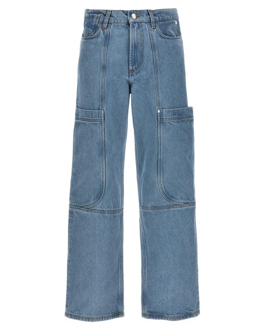 Denim Ultrapocket Jeans Celeste di Gcds in Blue da Uomo