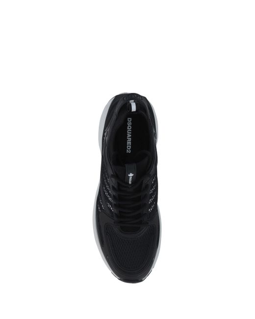 Sneakers x Dash di DSquared² in Black da Uomo