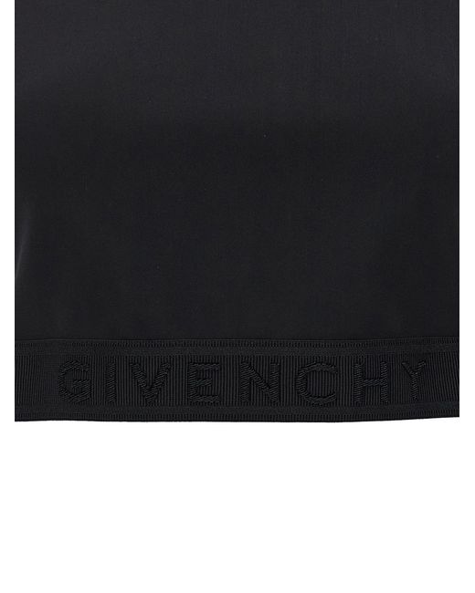 Cropped T Shirt Nero di Givenchy in Blue