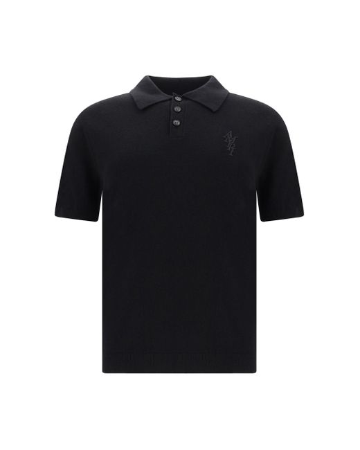 Polo Shirt di Amiri in Black da Uomo