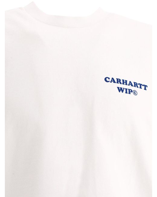 Maglietta "Isis Maria Dinner" di Carhartt in White da Uomo