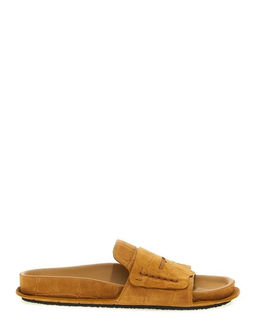 JACQUEMUS ジャックムス 'Les Sandales Mocassin' sandals Brown Jacquemus Les Sandales Mocassin Sandals | Brown | FARFETCH BH