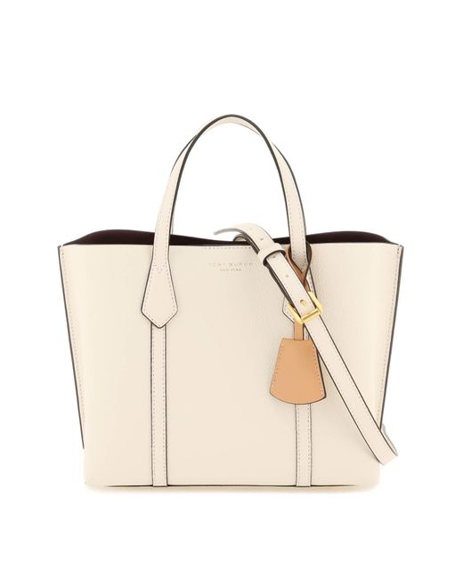 Tory Burch Natural Small 'perry' Shopping Bag