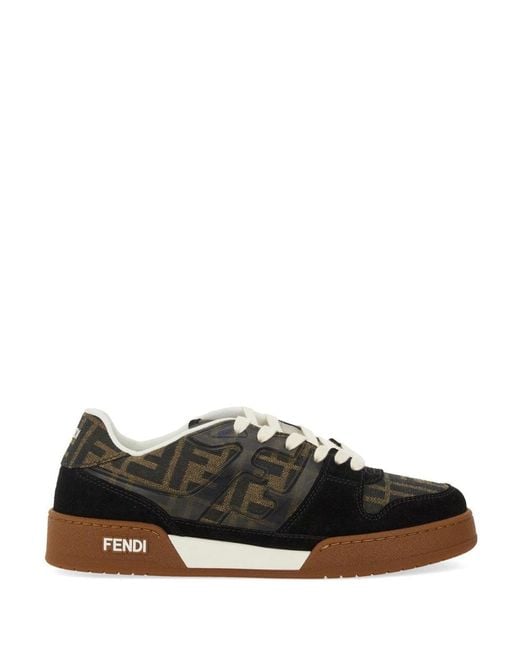 Sneaker Low Top "Match"-Donna di Fendi in Black