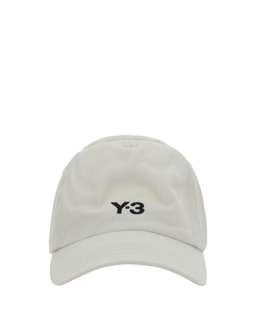 Cappello da Baseball Dad di Y-3 in White da Uomo