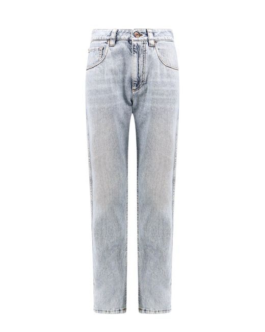Brunello Cucinelli Gray Jeans