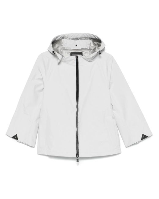 【関税&送料込み】Herno Goretex New Paclite Zipper Cape Cl Herno Goretex New Paclite Zipper Cape in White | Lyst