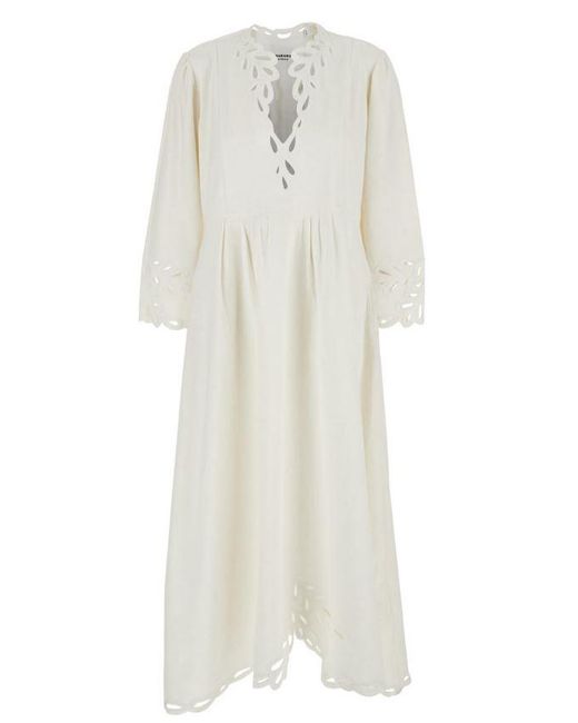 long cream satin dress Moment Of Romance Satin Maxi Dress Cream main image 0