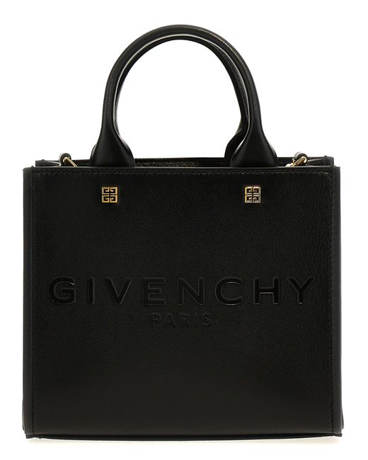 Givenchy Black 'Mini G' Shopping Bag