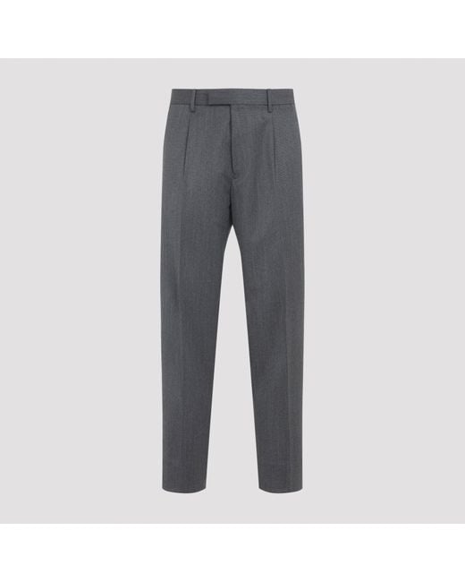 Zegna Gray Regular & Straight Leg for men