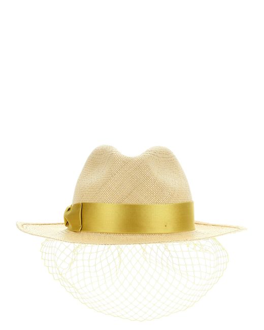Borsalino Yellow Panama Quito Hats