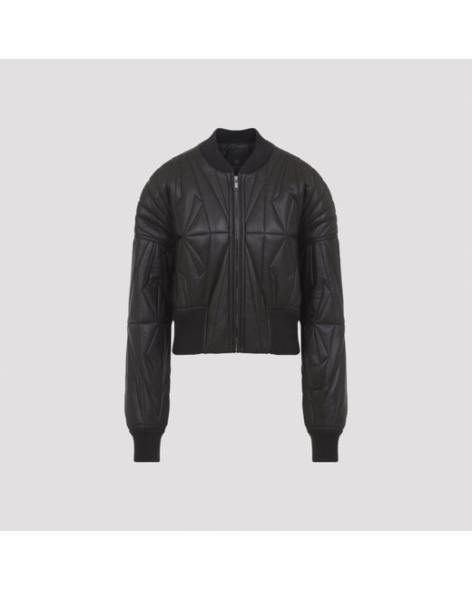 Dark Geocamo Cropped Jacket-Donna di Moncler in Black