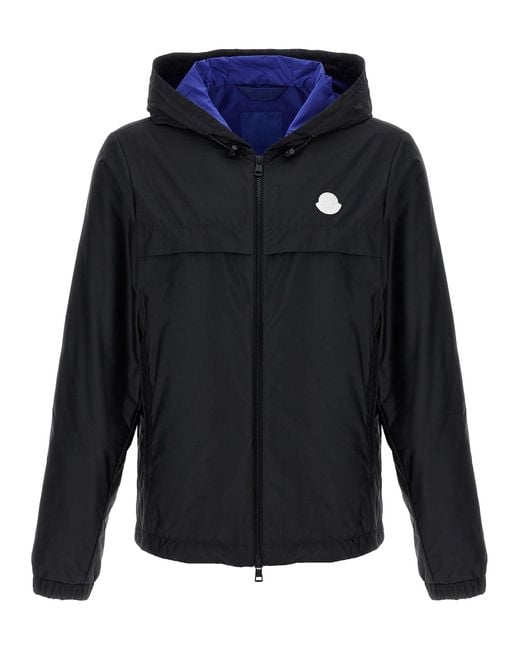 Moncler Blue 'Rifeo' Jacket for men