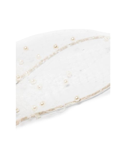 Jennifer Behr White Hair Accessories Neutral