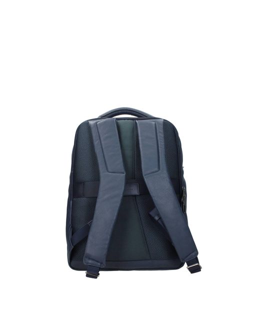 Piquadro Backpack And Bumbags Leather in Blue for Men | Lyst