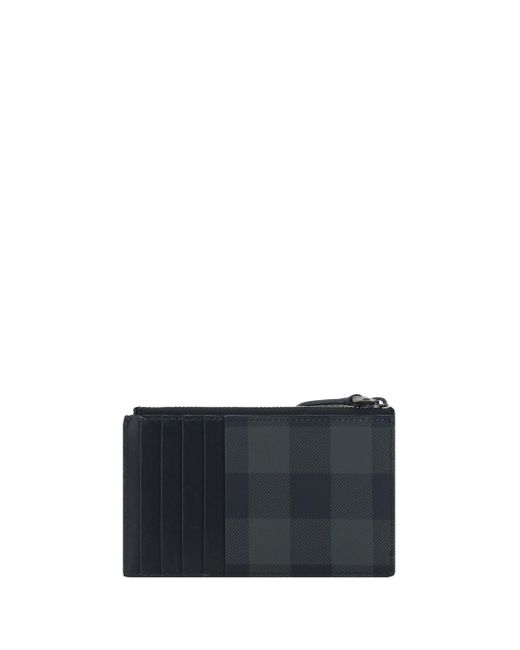 Burberry Wallets in Gray for Men | Lyst