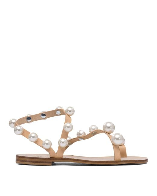 Elina Linardaki Women's White Sandals