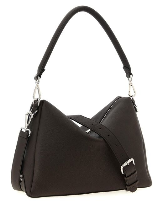 Fendi Black Lui Shoulder Bags Brown for men