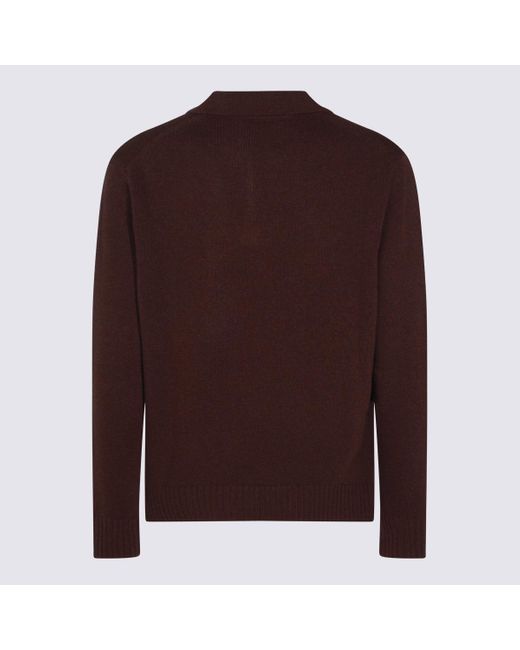 Seven Gauge Brown Sweaters for men