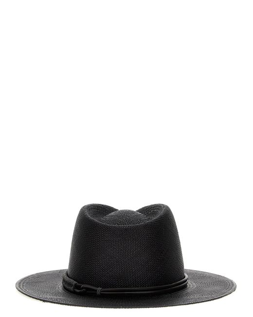Panama Cappelli Nero di Brunello Cucinelli in Black