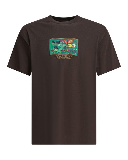 Carhartt Black S/S Cream Of The Crop T-Shirts for men