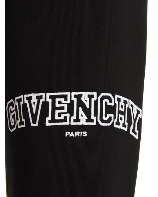 Givenchy Black Logo Joggers for men