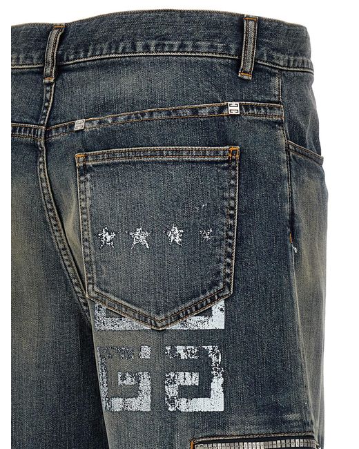 Jeans cargo di Givenchy in Blue da Uomo