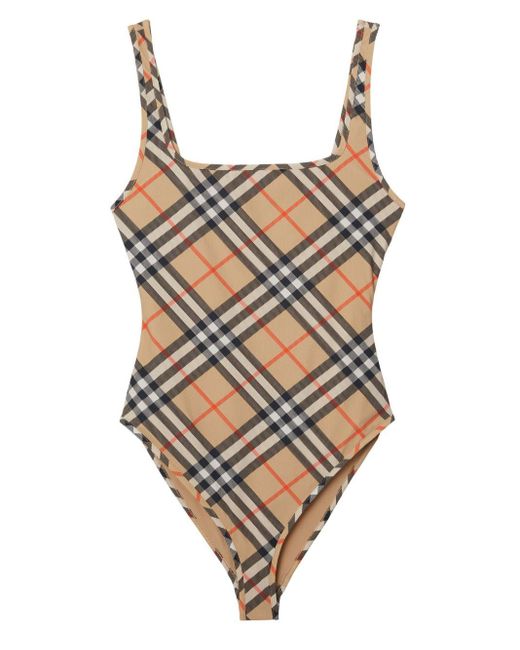 Burberry Natural Check Swimsuit