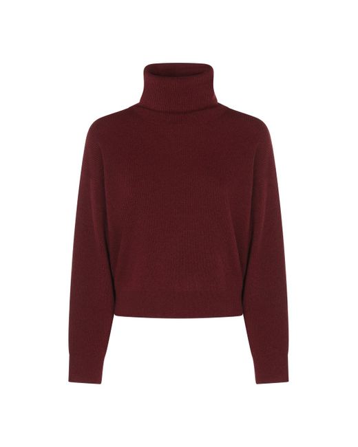 Sweaters Light And Natural-Donna di Brunello Cucinelli in Red