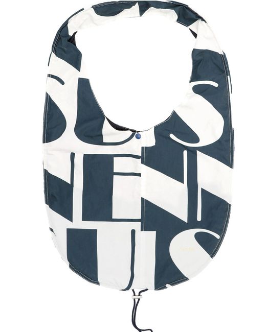 Sunnei Blue 'saddle' Shopping Bag