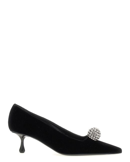 Jimmy Choo Black 'Orb Pump 50' Pumps