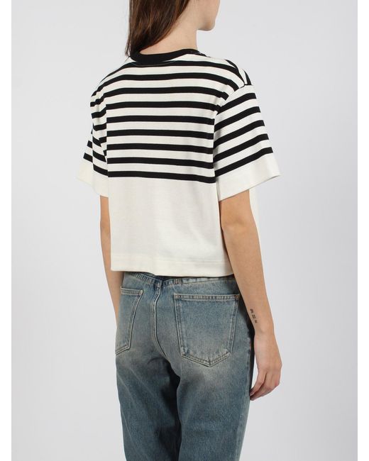 Givenchy Metallic 4g Stripes Cotton T-shirt