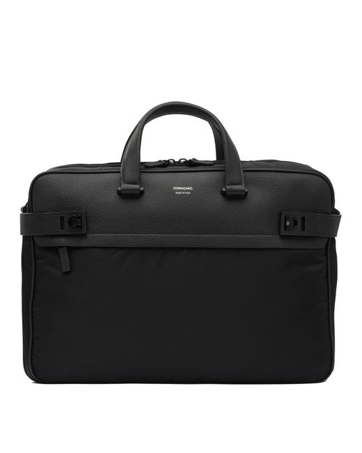 Ferragamo Black Crossbody Bags for men