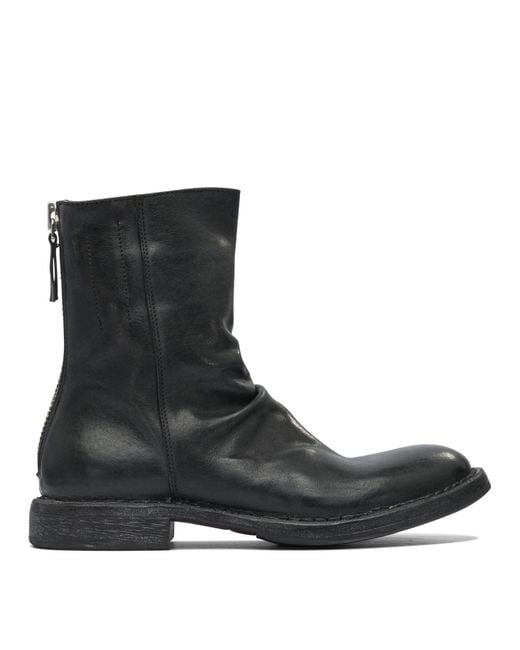 Moma Black Ankle Boots