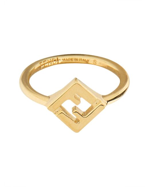 "Forever" Ring-Donna di Fendi in Metallic