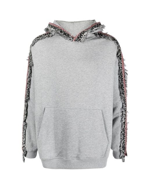 RITOS Gray Cotton Sweatshirts for men
