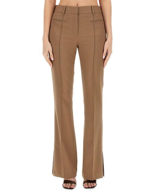 Helmut Lang Brown Slim Fit Boot Cut Pants