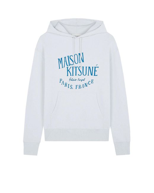 Maison Kitsuné White Maison Kitsuné Sweatshirt for men