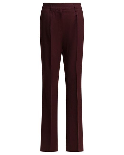 Max Mara Purple Trousers