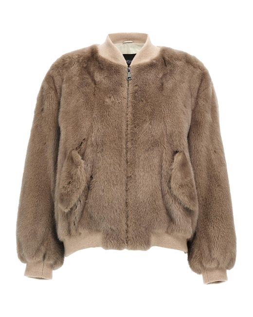 Lillo Pellicce-Donna di Simonetta Ravizza in Brown