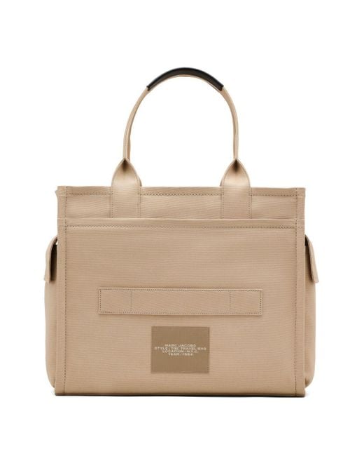 Marc Jacobs Natural The Travel Tote Cotton Handbag