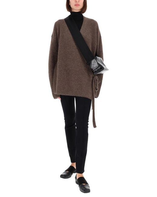 Uma Wang Brown "Kimono" Cardigan