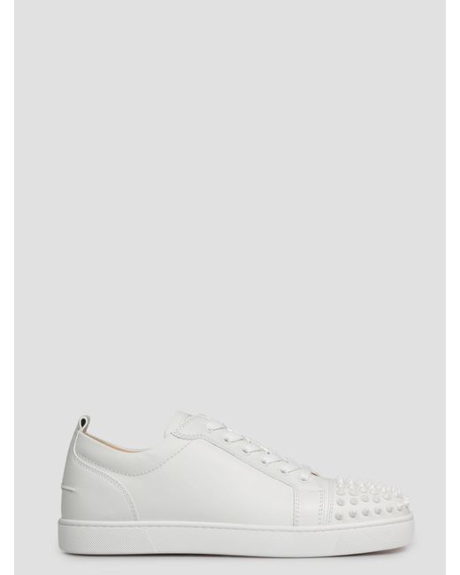 Louis junior sneakers di Christian Louboutin in White da Uomo