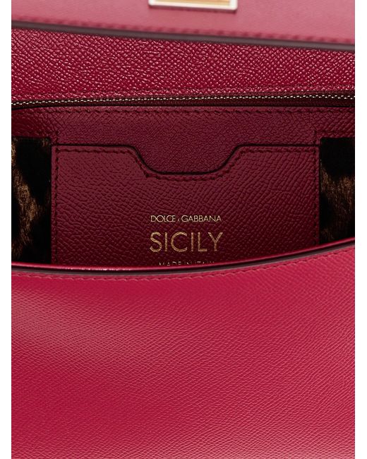 Dolce & Gabbana Red Sicily Handbag Hand Bags