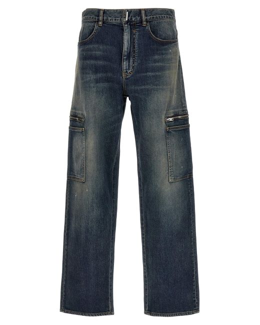 Givenchy Blue Trousers for men